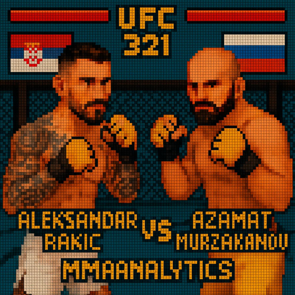 Aleksandar Rakić vs Azamat Murzakanov - UFC 321